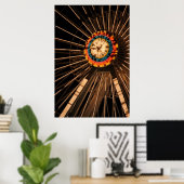 Ferris Wheel Poster (Heimbüro)