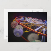 Ferris Wheel Postkarte (Vorne/Hinten)