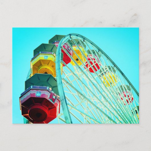 Ferris Wheel Postkarte (Vorderseite)
