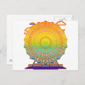 Ferris_Wheel Postkarte (Vorne/Hinten)