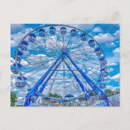 Ferris Wheel Postkarte (Vorderseite)