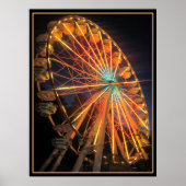 Ferris Wheel Print Poster (Vorne)