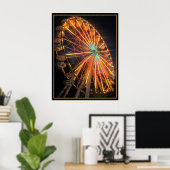 Ferris Wheel Print Poster (Heimbüro)