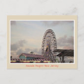 Ferris Wheel Seaside Heights Postcard Postkarte (Vorderseite)