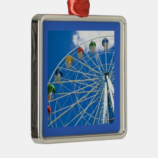 *****FERRIS WHEEL*** SILBERNES ORNAMENT (Rechts)