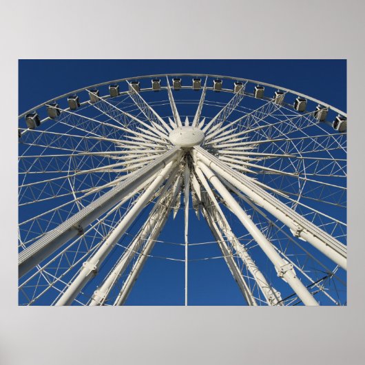 Ferris Wheel Symmetry Poster (Vorne)