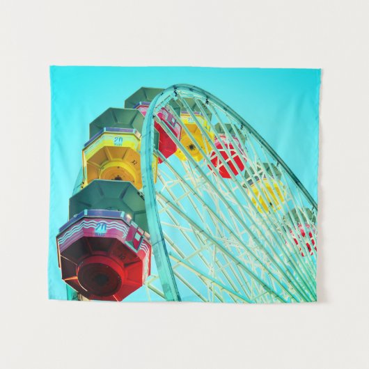 Ferris Wheel Wandteppich (Vorderseite (Horizontal))