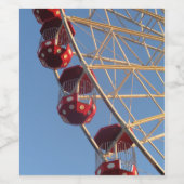 Ferris Wheel Weinetikett (Einzelnes Label)