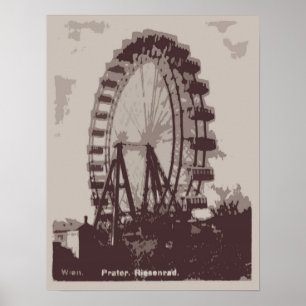 Ferris Wheel, Wien 1939 Poster