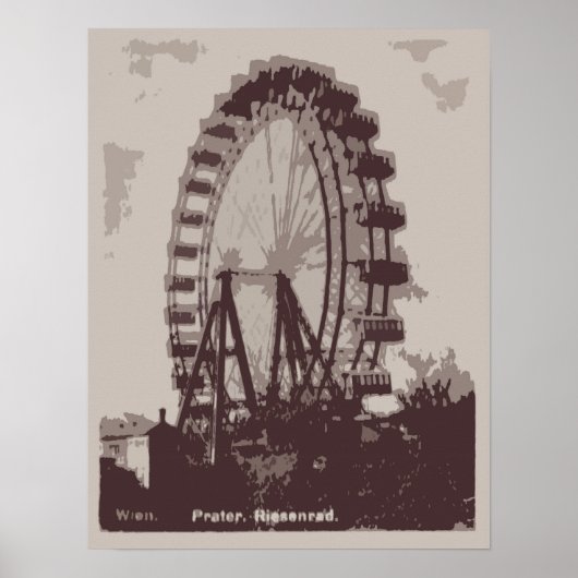 Ferris Wheel, Wien 1939 Poster (Vorne)
