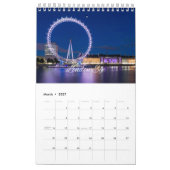 Ferris Wheels Collection Wall Calendar Kalender (Mär 2027)