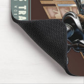 Ferriss Moto-Man-Roboter-Mausunterlage Mousepad (Ecke)