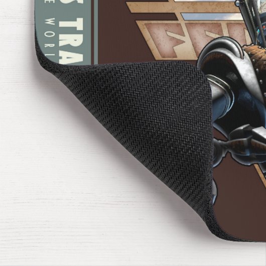 Ferriss Moto-Man-Roboter-Mausunterlage Mousepad (Ecke)