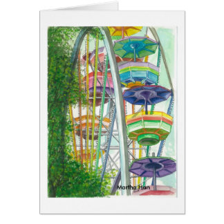 Ferriswheel in den Farben
