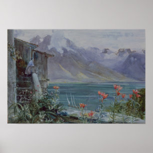 Ferritet, Genfersee, 1882 Poster