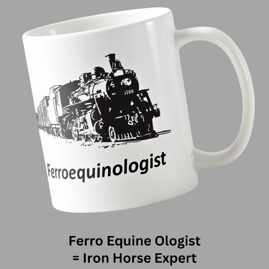 Ferroequinologe Tasse