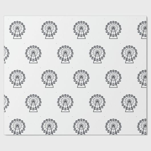 Ferrous Ferris Wheel Geschenkpapier (Flach)