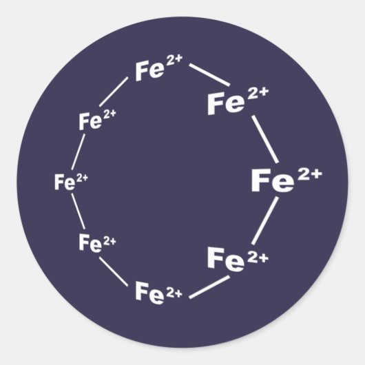 Ferrous Wheel Runder Aufkleber (Vorderseite)