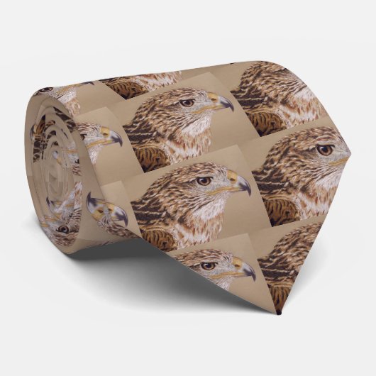 Ferruginous Hawk Krawatte (Gerollt)