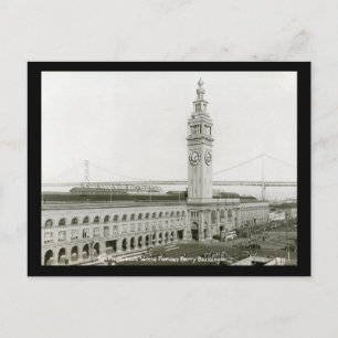 Ferry Building, San Francisco Vintage auf Deutsch Postkarte