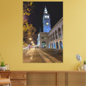 Ferry Gebäude Leinwanddruck (Insitu (Wohnzimmer))