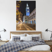 Ferry Gebäude Leinwanddruck (Insitu (Schlafzimmer))