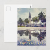 Ferry Gebäude Postkarte (Vorne/Hinten)