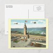 Ferry Gebäude, San Francisco Postkarte (Vorne/Hinten)