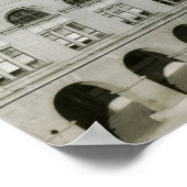 Ferry Gebäude, San Francisco Vintag Poster (Ecke)