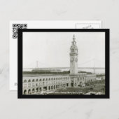 Ferry Gebäude, San Francisco Vintag Postkarte (Vorne/Hinten)