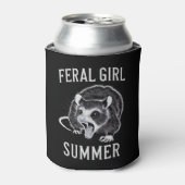 Ferry Girl Summer Opossum Vintag Dosenkühler (Kanne Vorderseite)