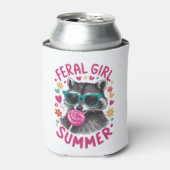 Ferry Girl Summer Opossum Vintag Dosenkühler (Kanne Vorderseite)