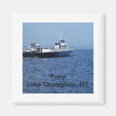 "Ferry" Lake Champlain, NY Magnet (Vorne)