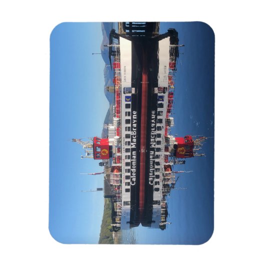 Ferry Loch Riddon, gepflegt in Rothesay, Schottlan Magnet (Vertikal)