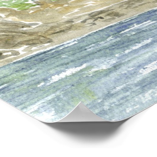 'Ferryside' Poster (Ecke)