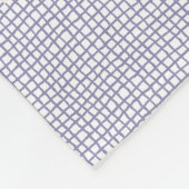 Fersenspielzeug aus französischem Toillavendel Fleecedecke (Ecke)