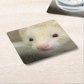 Fersenwand Rechteckiger Pappuntersetzer (angewinkelt)