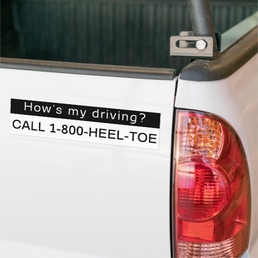 Fersenzehe Autoaufkleber! Autoaufkleber (Auf Lkw)