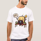 Fertig - Baby Computer Future Engineer Funny T-Shirt (Vorderseite)