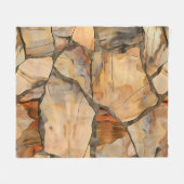 Fertig bedrucktes Fleece-Blanket 50x60 Fleecedecke (Vorderseite (Horizontal))