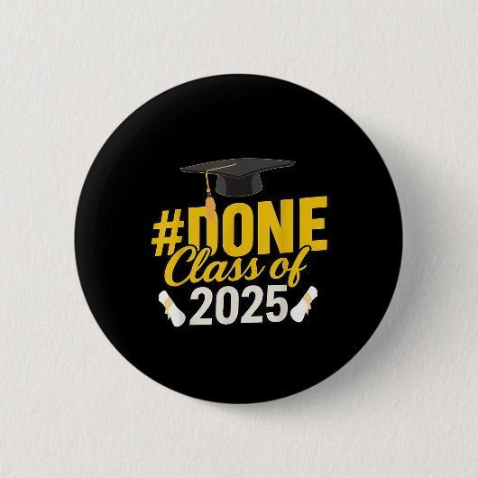 Fertig Cl of 2025 Matching Group Abschluss Button (Vorderseite)