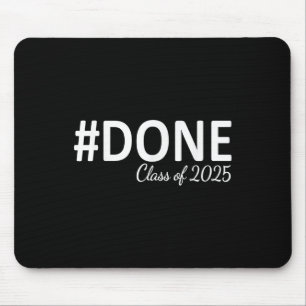 Fertig Cl von 2025 Abschluss für ihren Grad Senior Mousepad