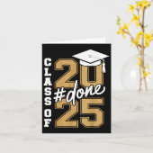 Fertig Cl von 2025 Grad Senioren 2025 Abschluss Me Karte (Gelbe Blume)