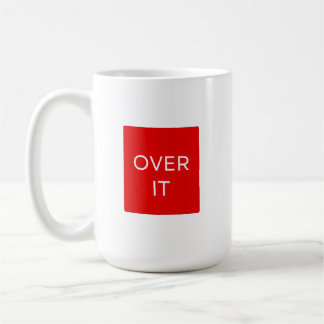 "FERTIG DAMIT" Statement Grafik T-Shirt Design Kaffeetasse