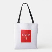 "FERTIG DAMIT" Statement Grafik T-Shirt Design Tasche (Rückseite)