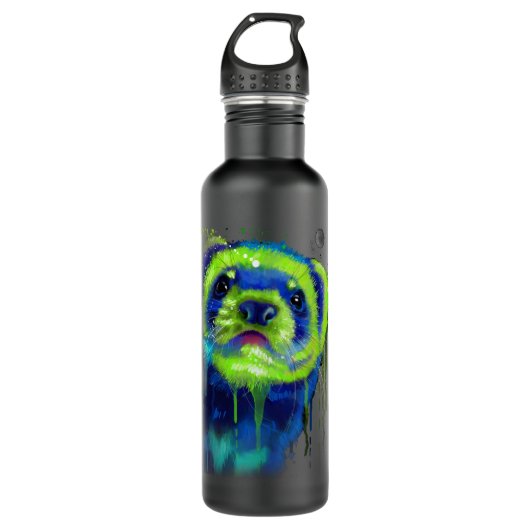 Fertig Edelstahlflasche (Vorderseite)