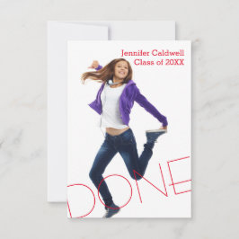 Fertig Foto Vertikal - 3x5 Übersetzungspartei Einl Einladung