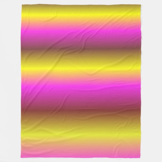 Fertig gestrichelte Fleecedecke (Vorderseite)