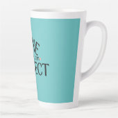 Fertig ist besser als perfekte Latte-Tasse #DIBTP Milchtasse (Rechts)