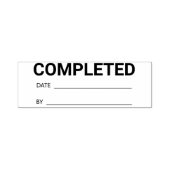 FERTIG MIT DATUM UND DURCH, oder DIY-Nachricht Permastempel (Design)